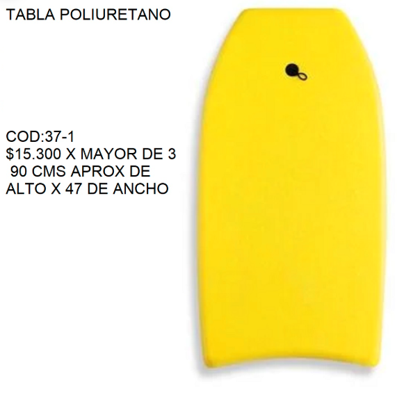 Tabla poliuretano