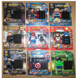 Figuras Lego de accion super heroes