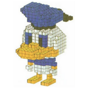 Pato Donald bloques de construccion