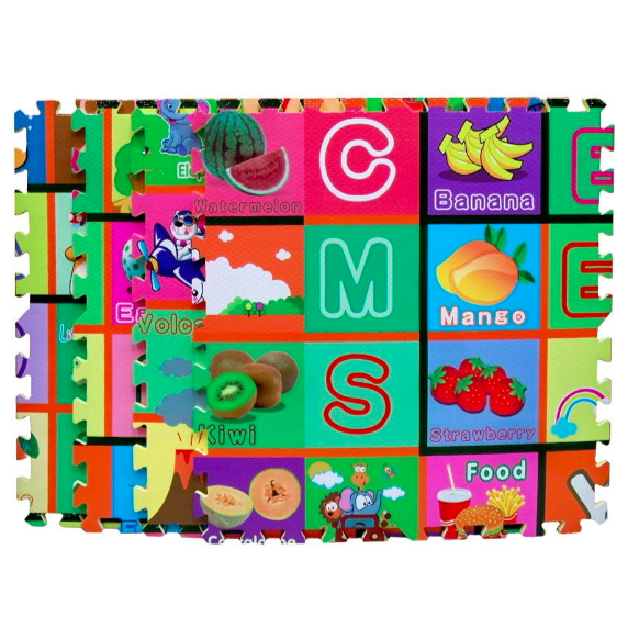 Puzzle De Goma Eva De 4 Pzas