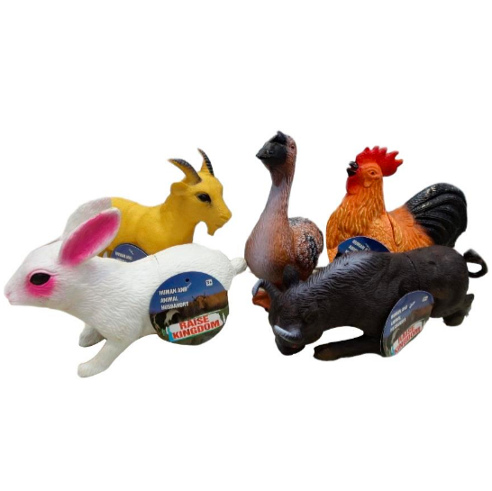 Animales De Granja De Pvc